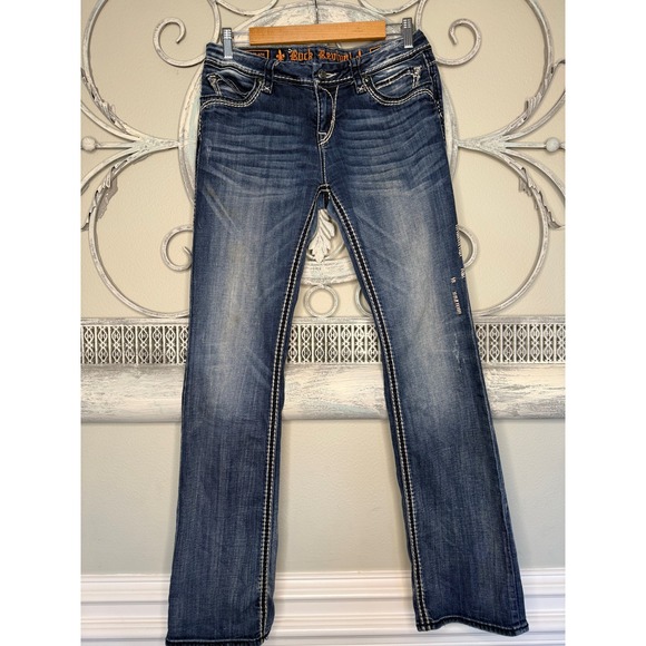 Rock Revival Denim - Rock Revival Charlotte Easy Bootcut Jeans Blue Size 29